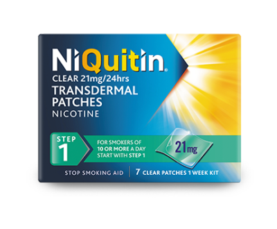 Niquitin Clear Patche step 1